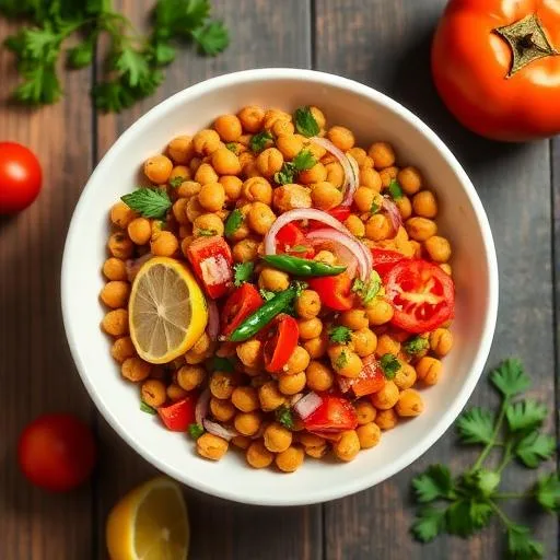 Chatpata Chana Salad