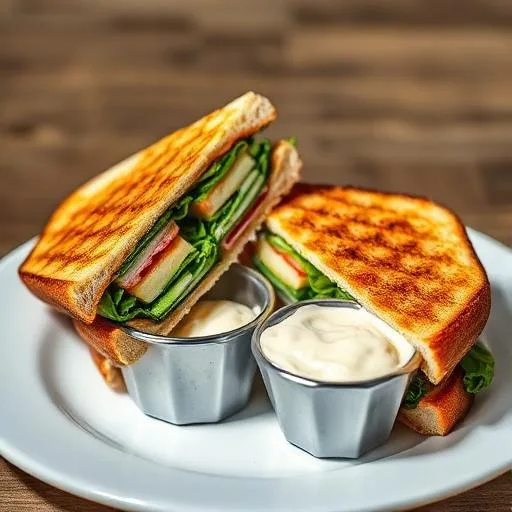 Magic Sandwich with Dip